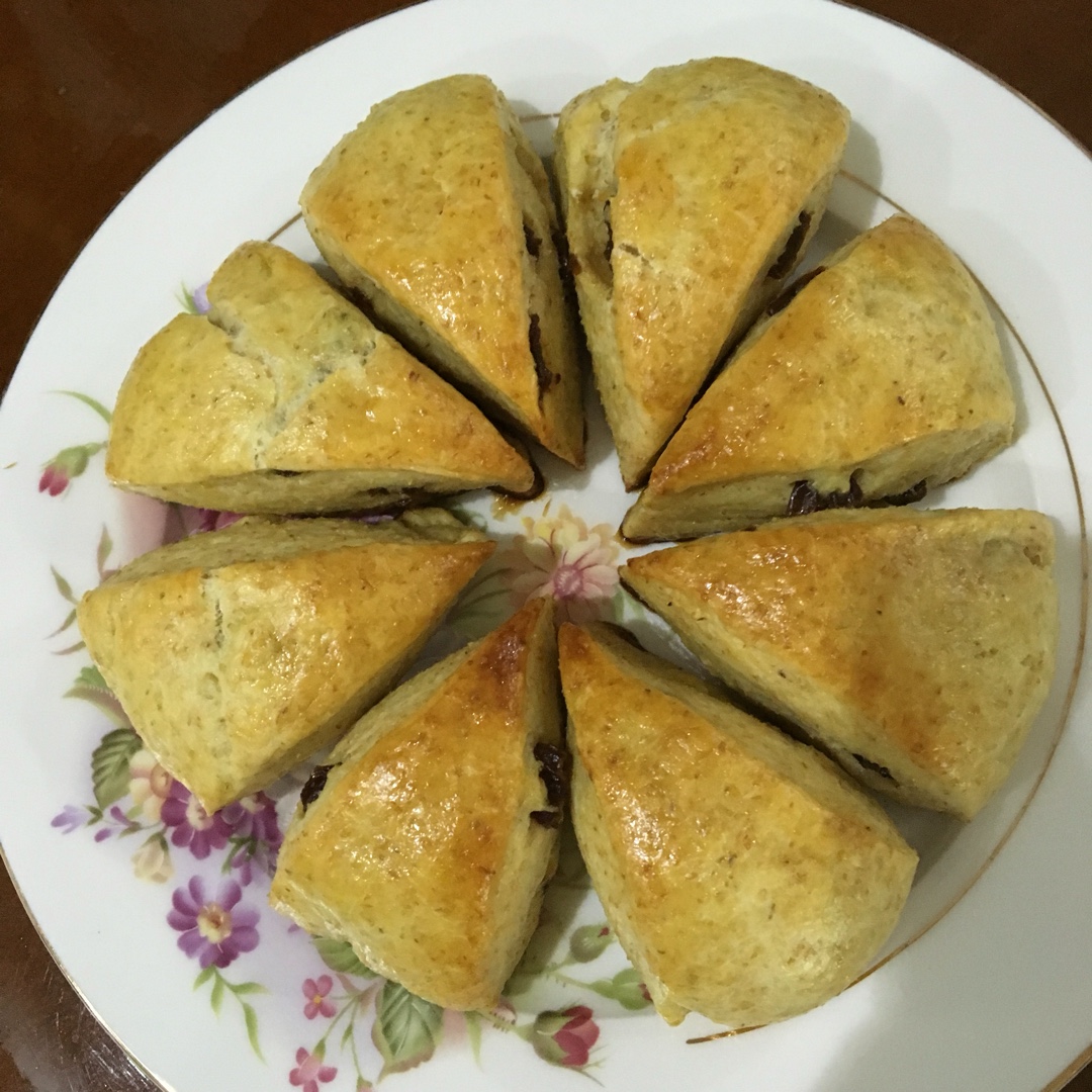 葡萄干司康（酵母版）