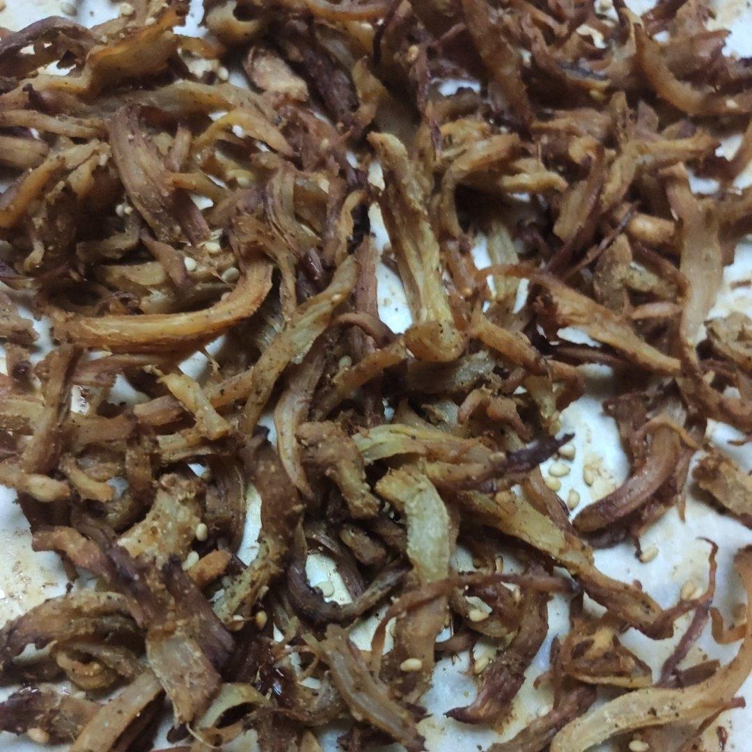 五香孜然烤鸡胸肉丝干（减肥零食）