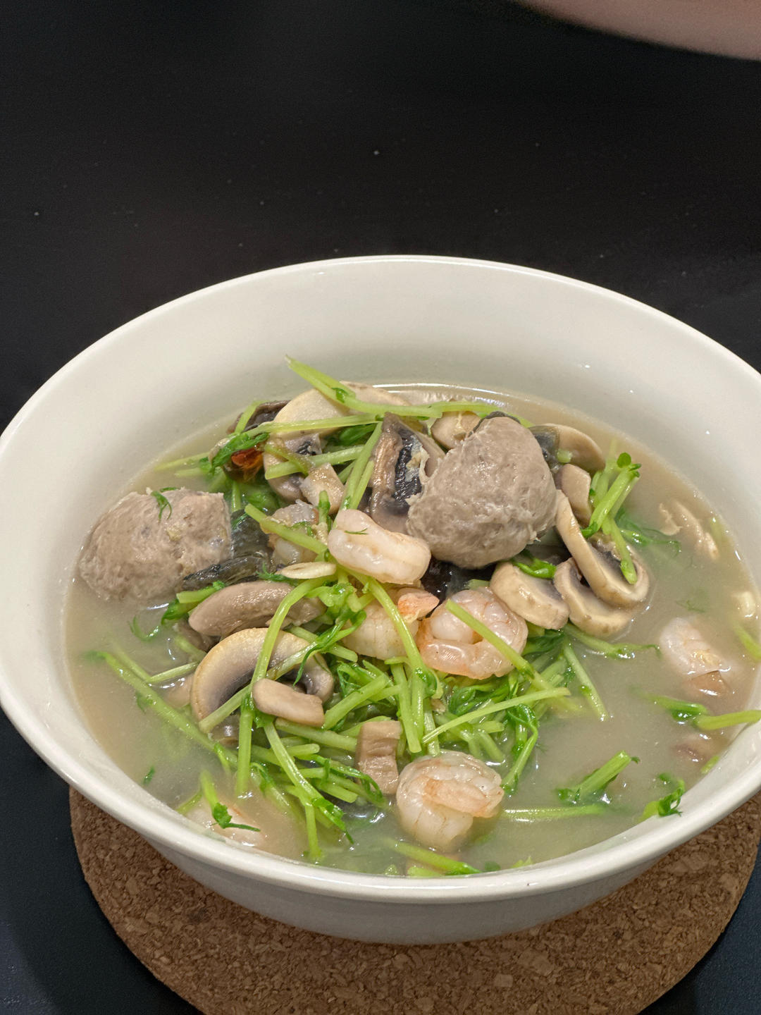上汤豌豆尖