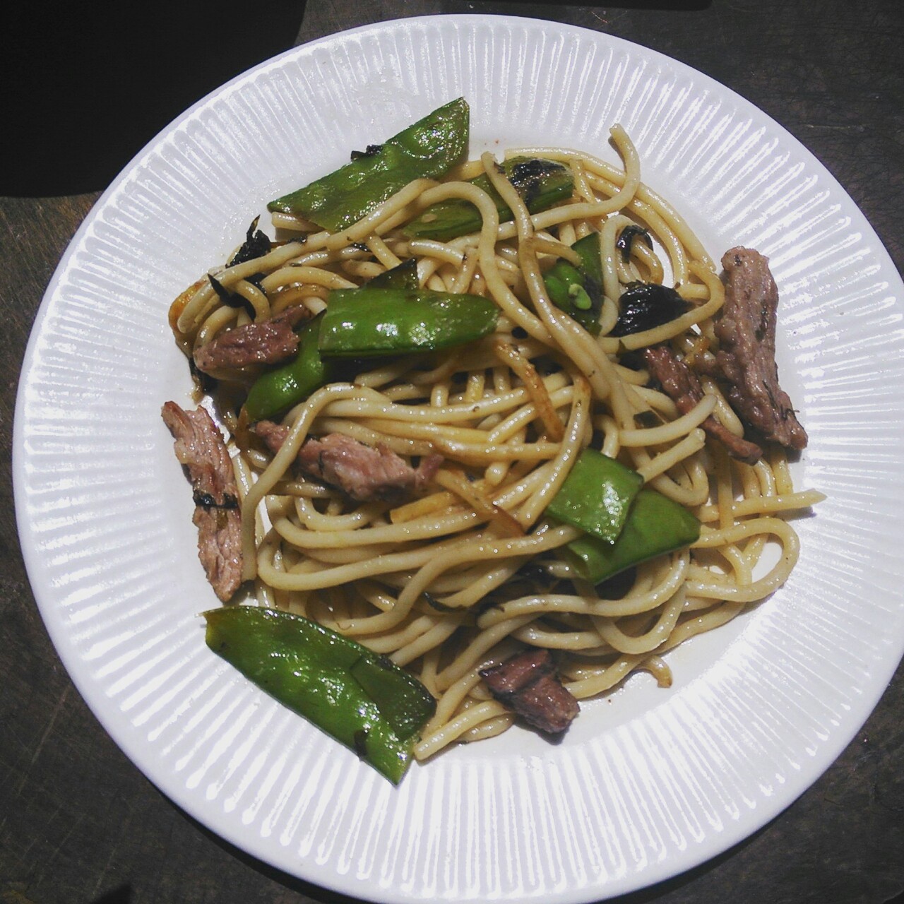 可能是最好吃系列--橄榄菜培根意面