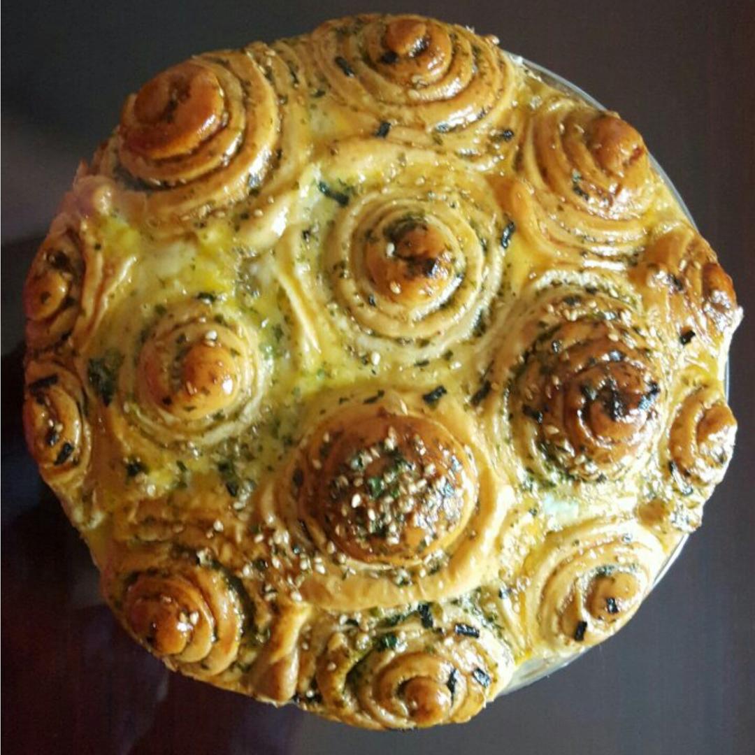 手撕千层肉松面包