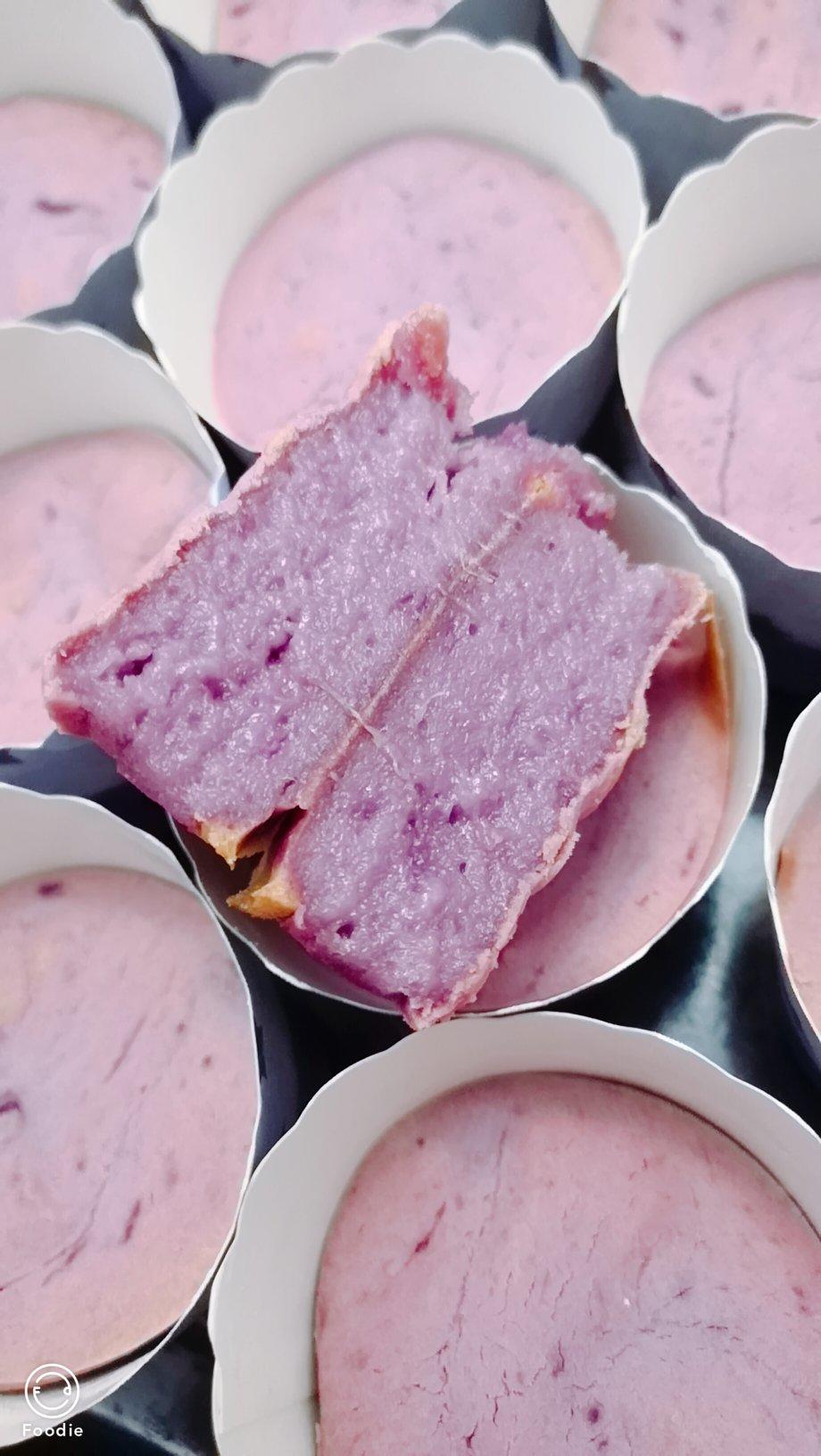 紫薯版网红粑粑糕‼️巨简单‼️一次成功