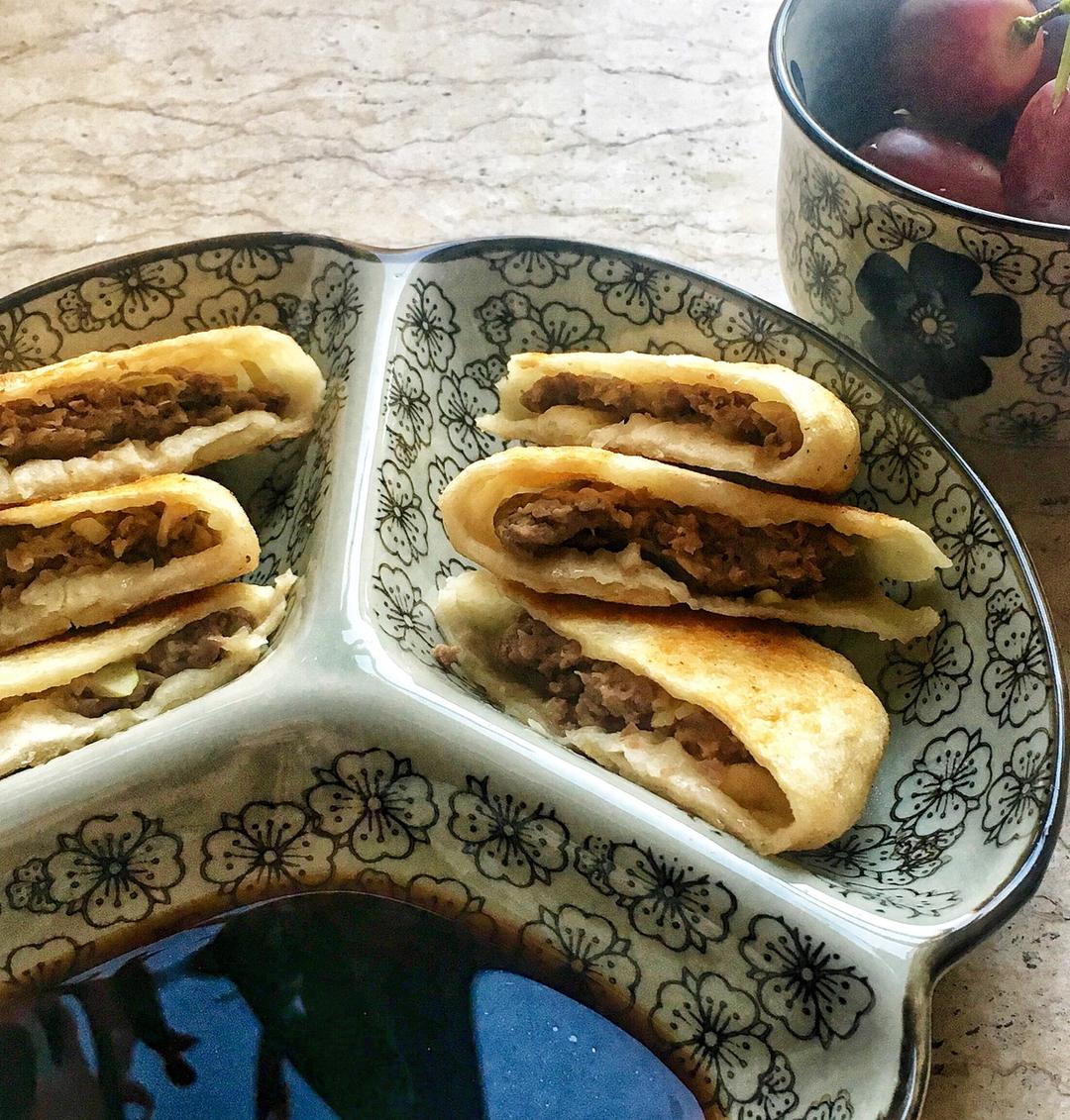 家常牛肉饼