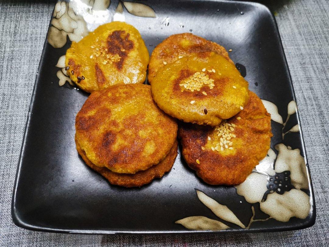 零失败超详细的南瓜饼做法，红豆馅南瓜饼，芝心流心芝士南瓜饼