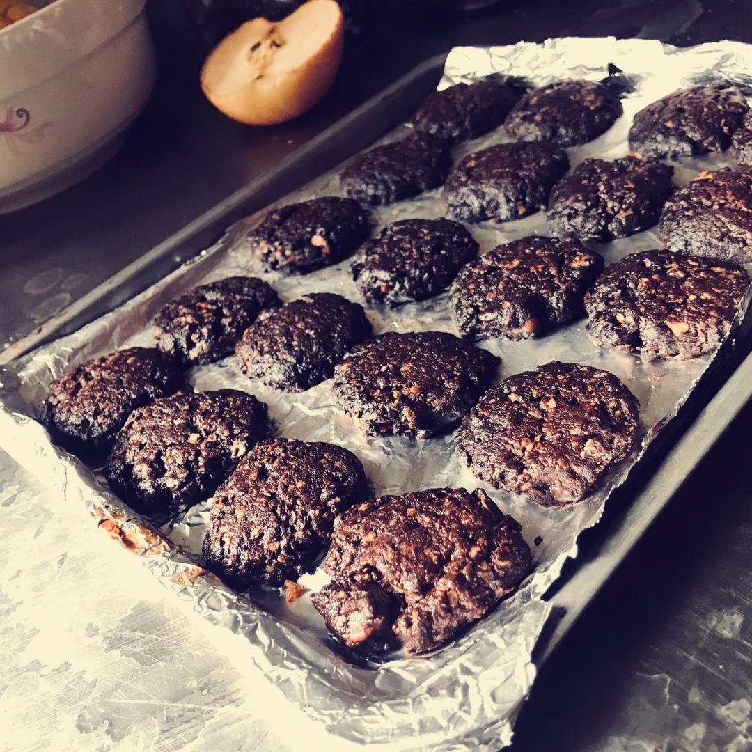 【健康零食】燕麦巧克力奇普饼干