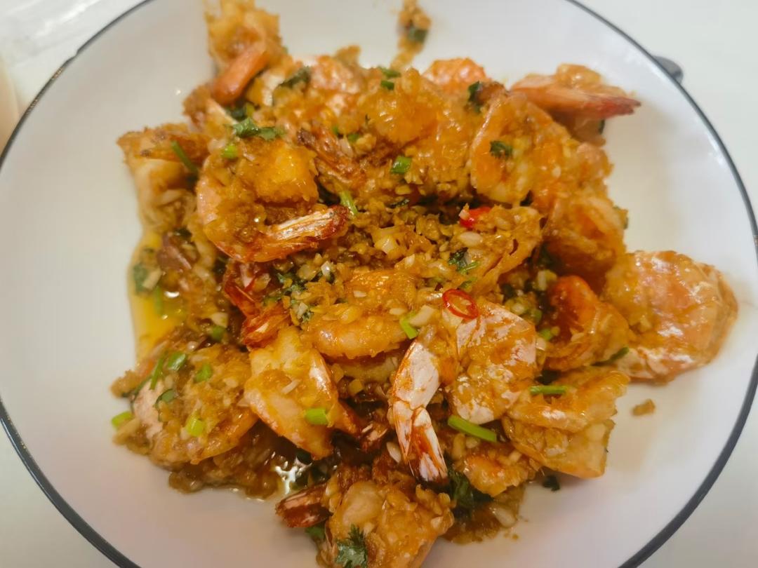 蒜蓉炒大虾