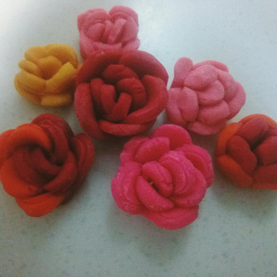 情人节玫瑰花饼干
