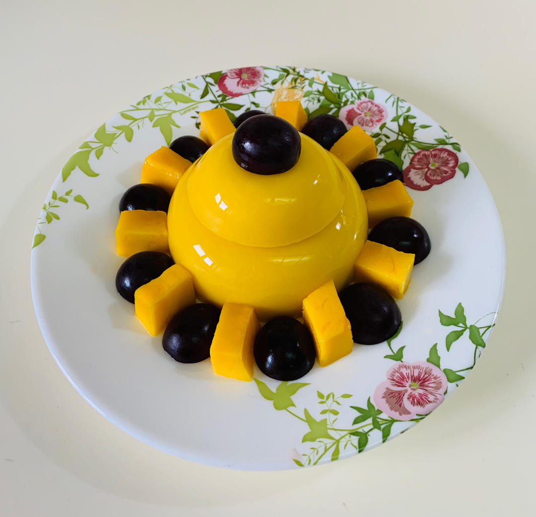 白凉粉版芒果布丁🍮🥭