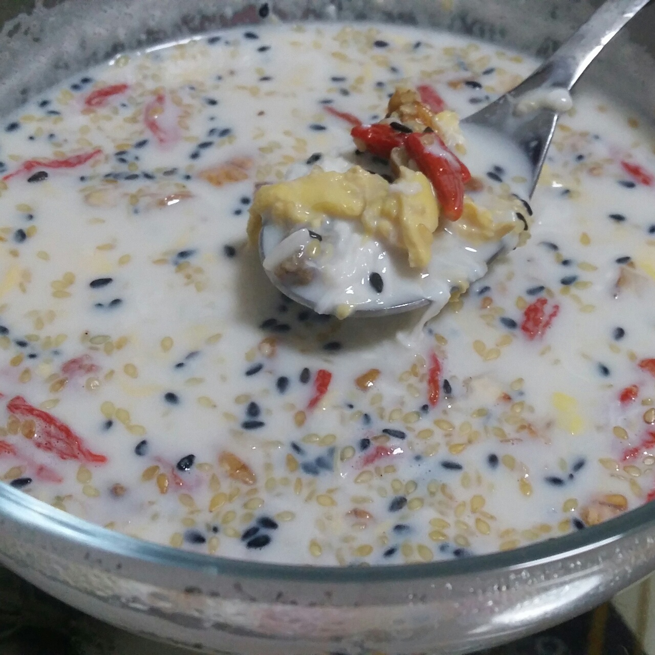 牛奶鸡蛋醪糟