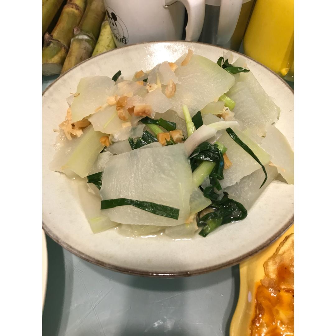 给熬夜族:冬瓜瑶柱汤