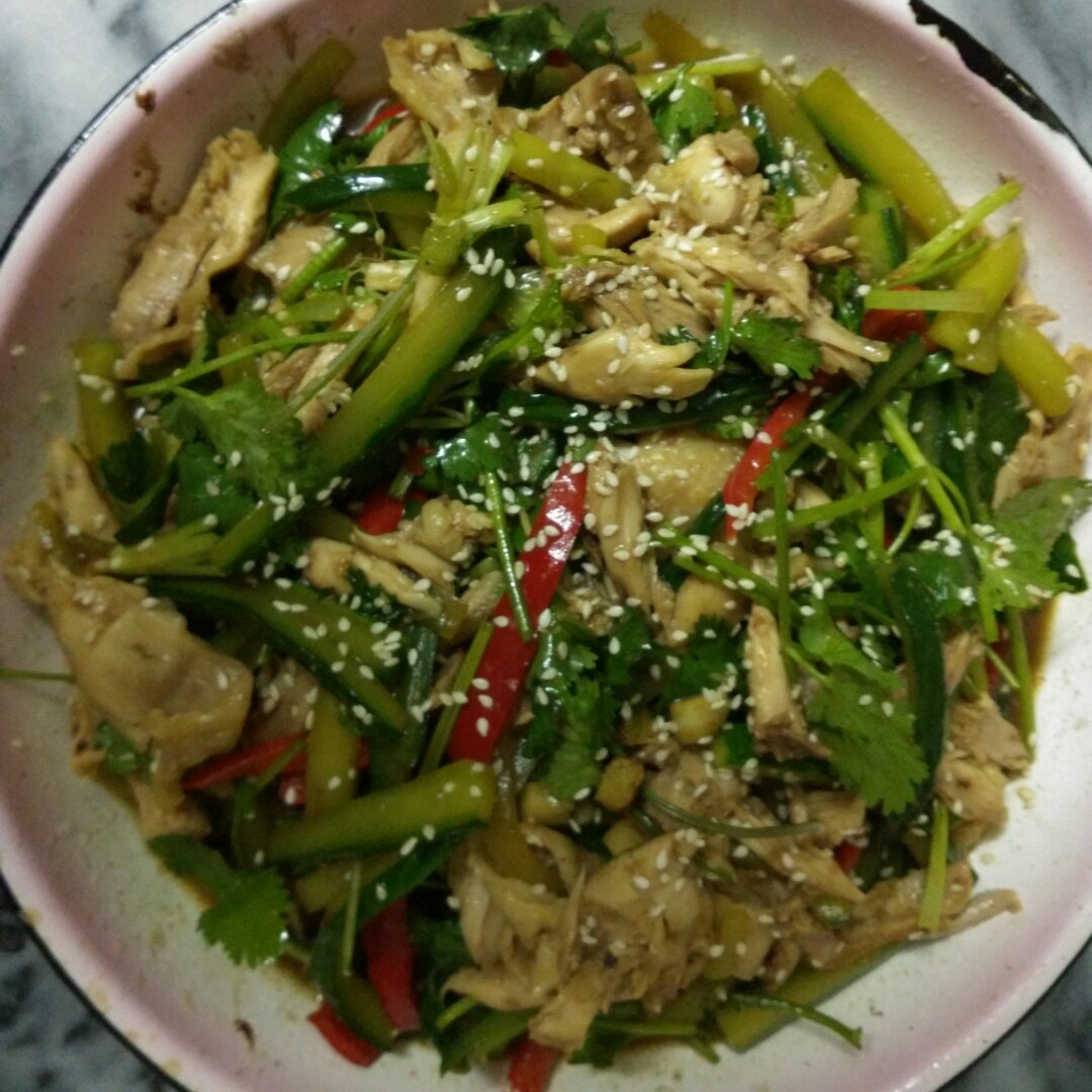 百分百成功手撕鸡