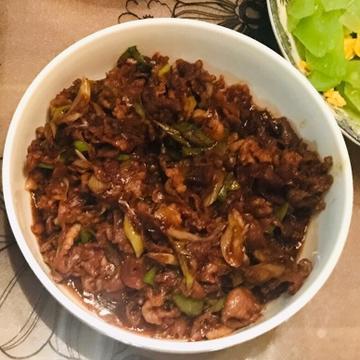 葱爆羊肉