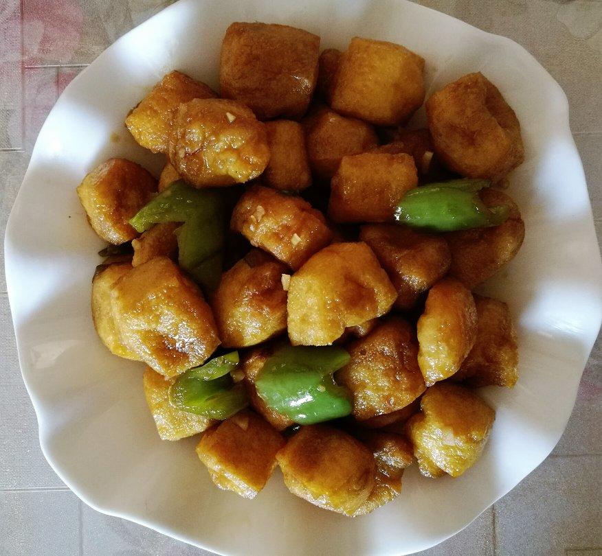 糖醋豆腐泡