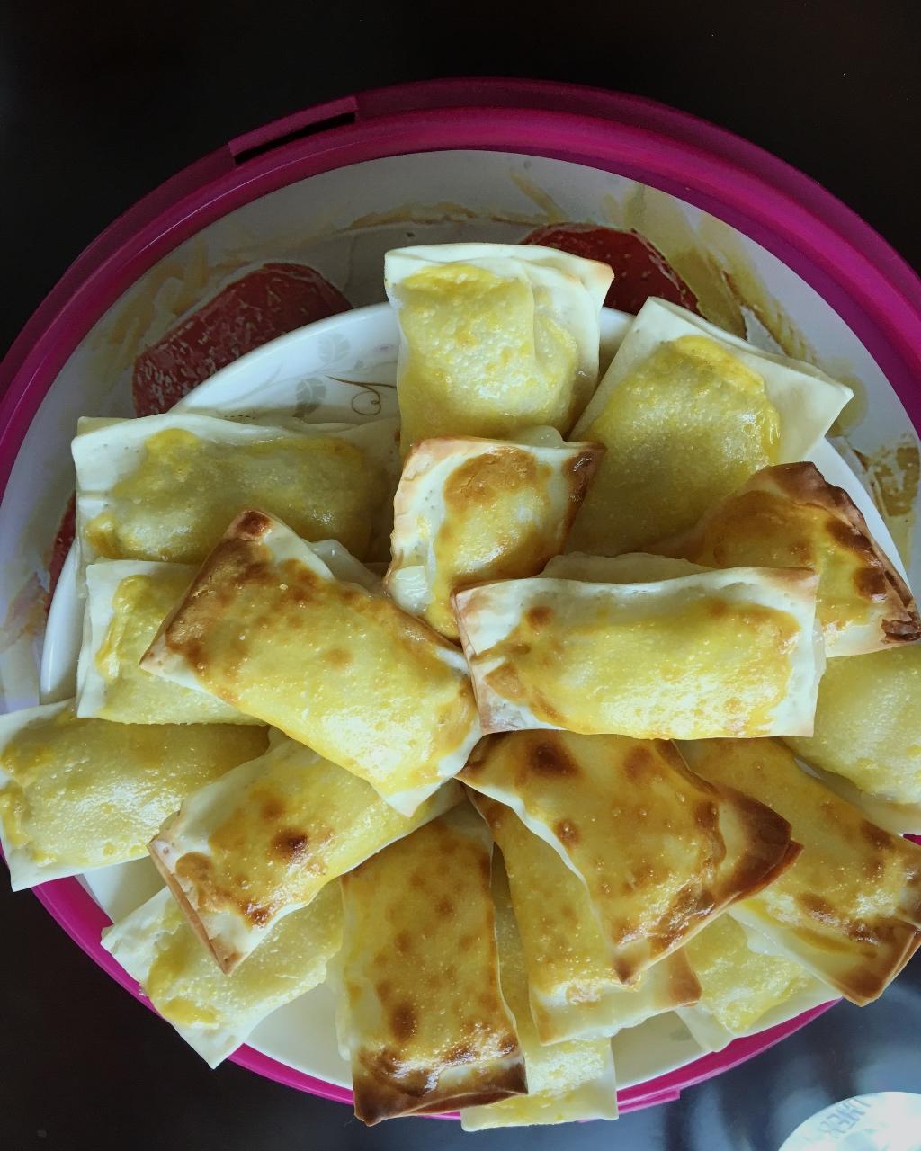 苹果派（馄饨皮版，三种做法）