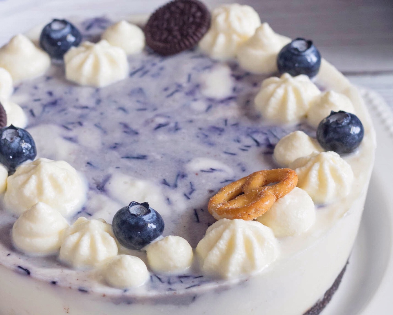 除了雪糕，这个夏天蓝莓慕斯蛋糕也不能少🫐的做法 步骤8