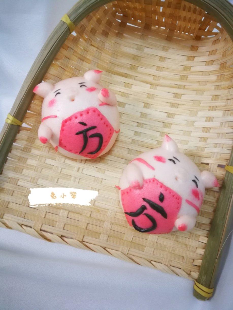 《猪年大吉》卡通馒头