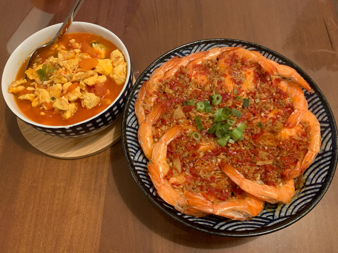 蒜蓉粉丝蒸虾