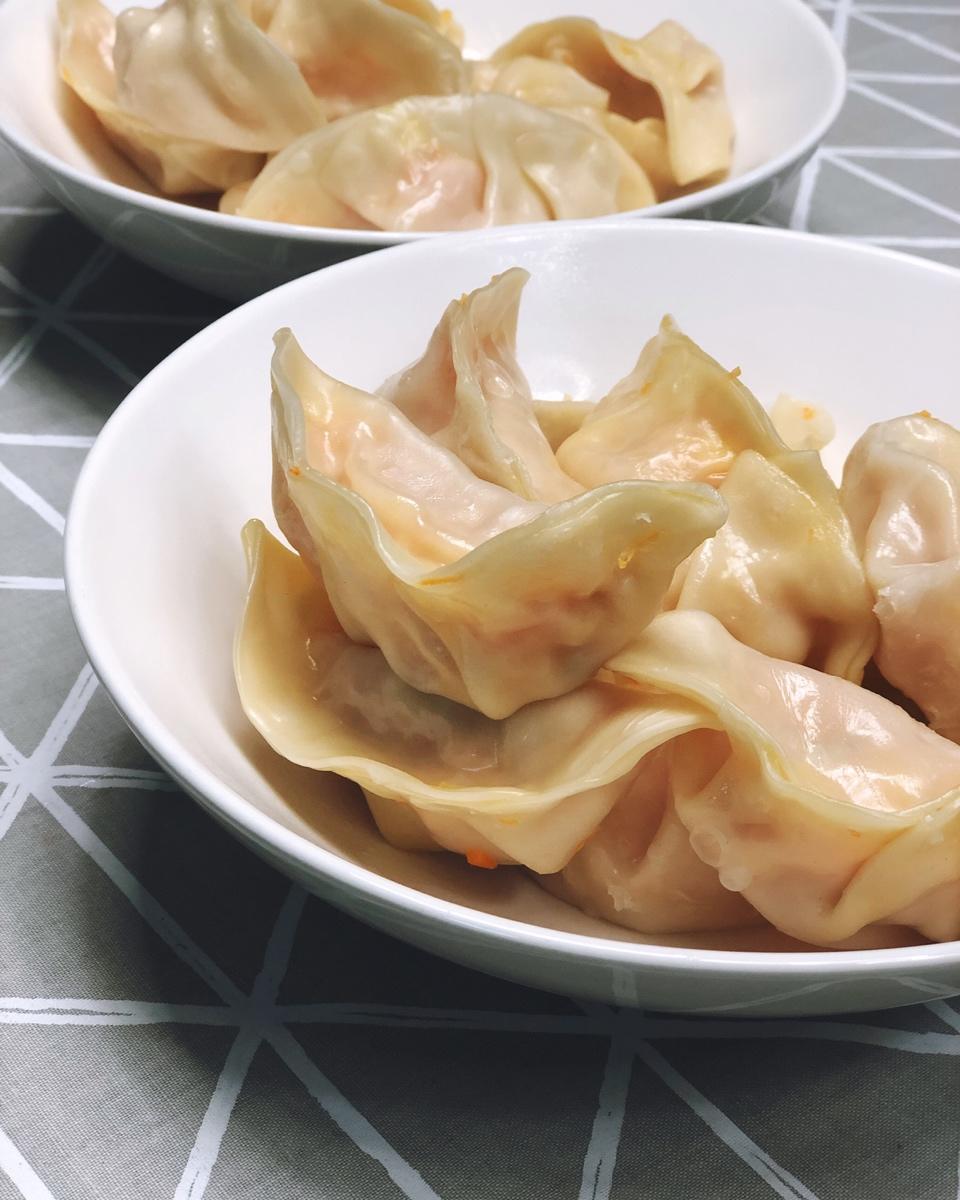 胡萝卜鸡蛋饺子