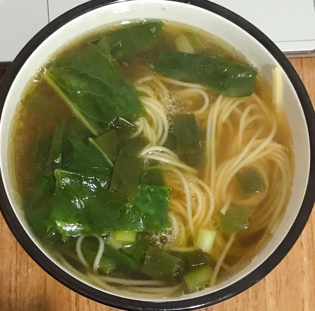 热汤面