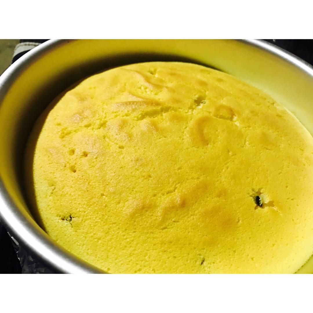 百香果酸奶云朵蛋糕【Oil Free】