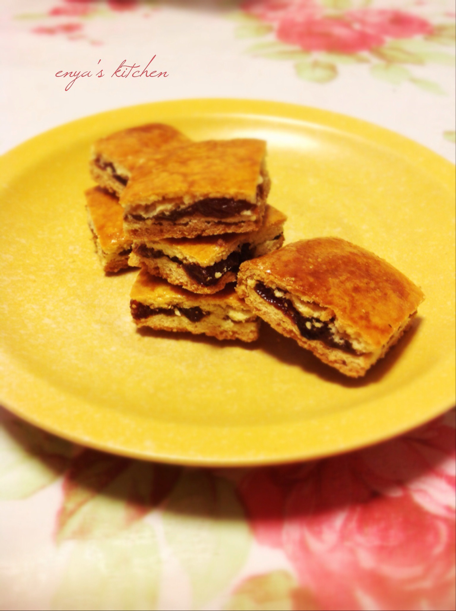 葡萄干夹心饼干