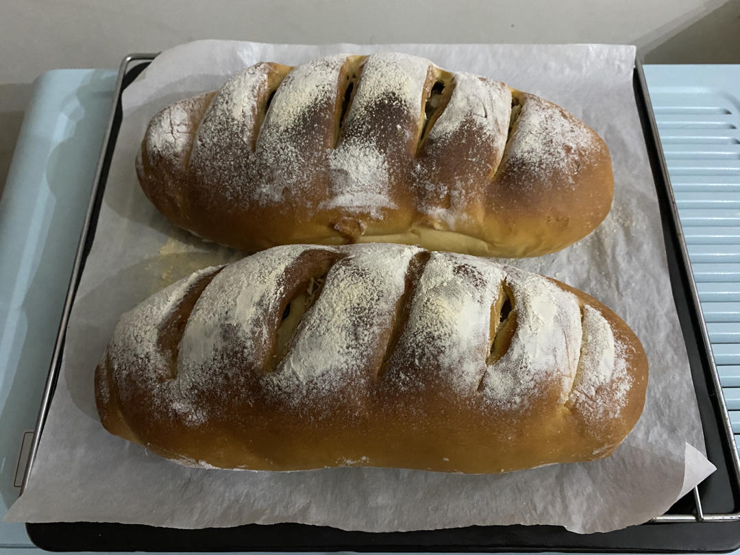 波兰种软欧包 坚果欧包 伪大列巴面包