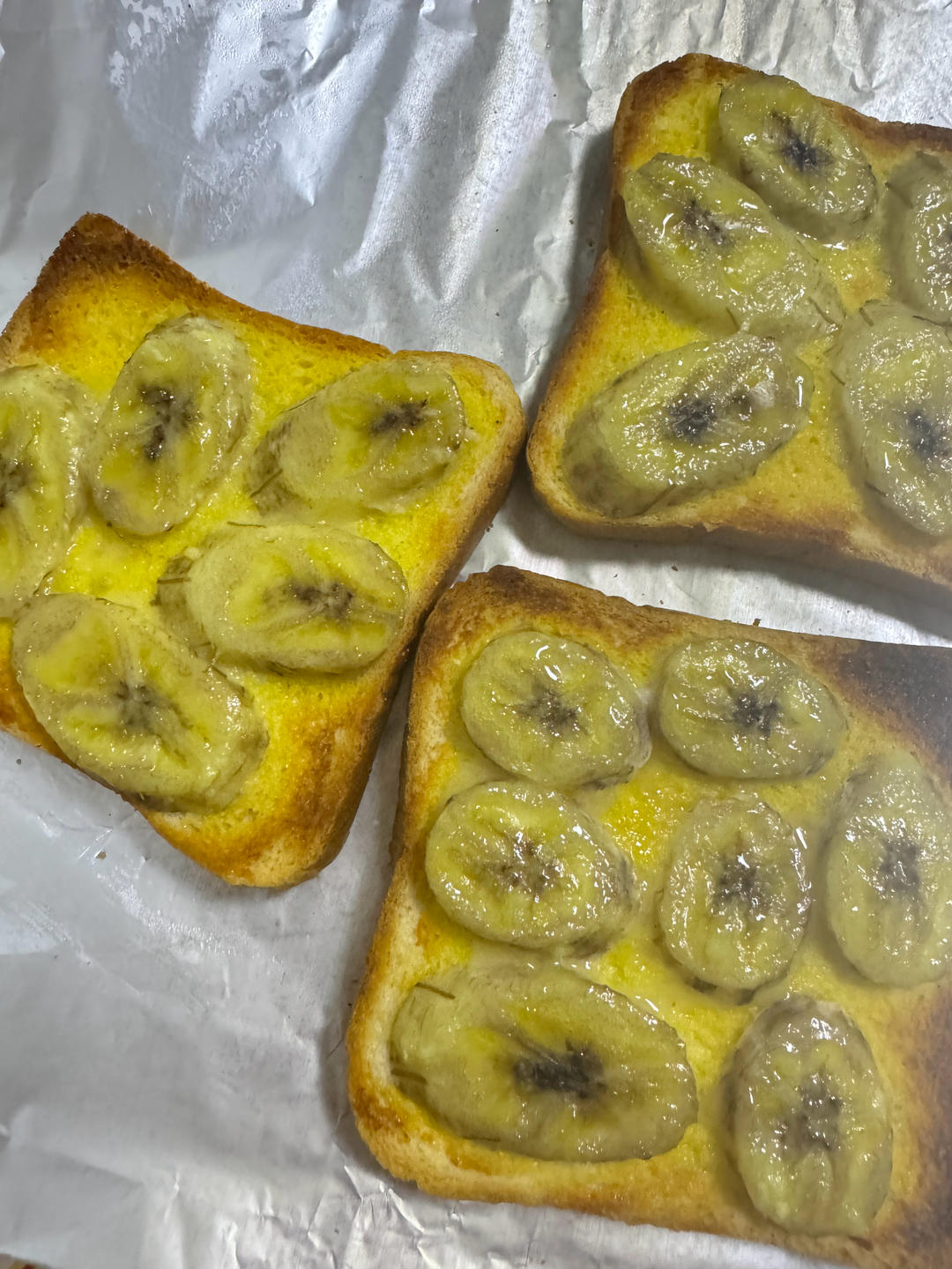 好吃到哭的香蕉烤吐司❗️酥脆香甜❗️零失败❗️
