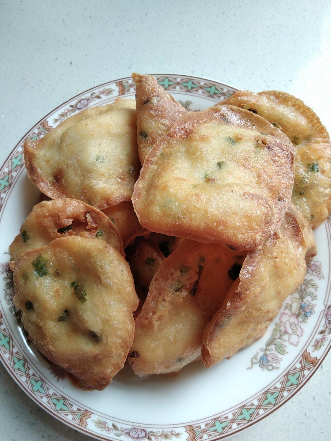 霞浦油饼（米浆葱油饼）