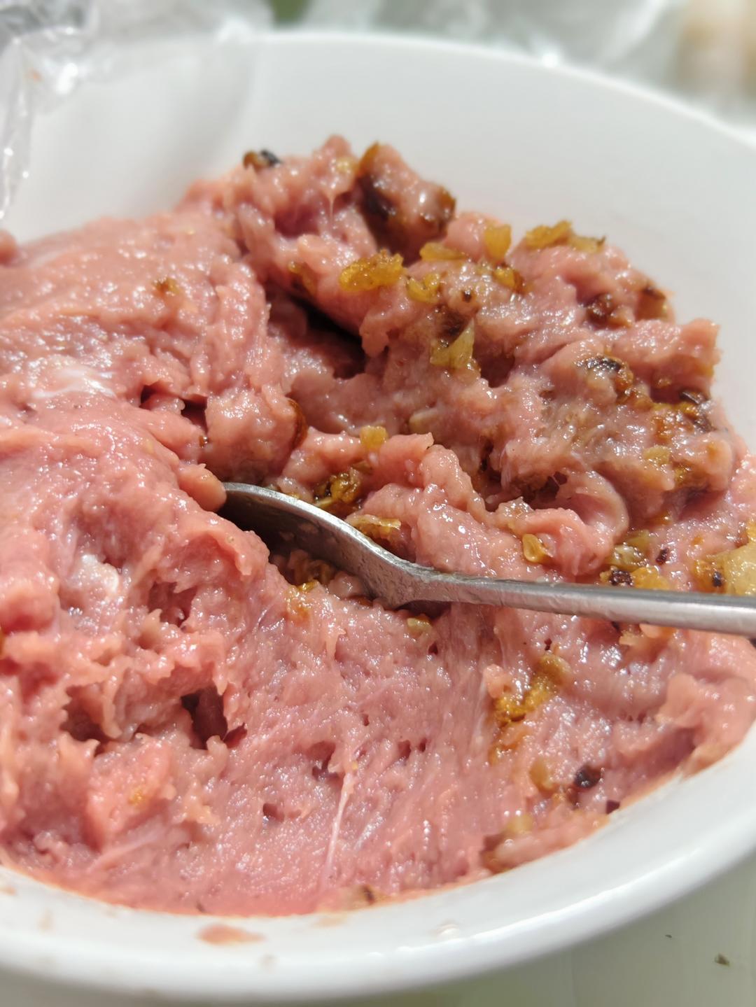 纯瘦肉肉馅，包云吞做粿