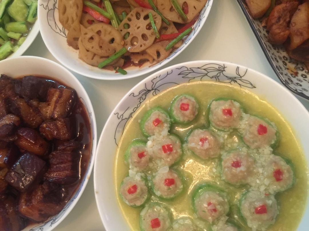丝瓜酿肉丸