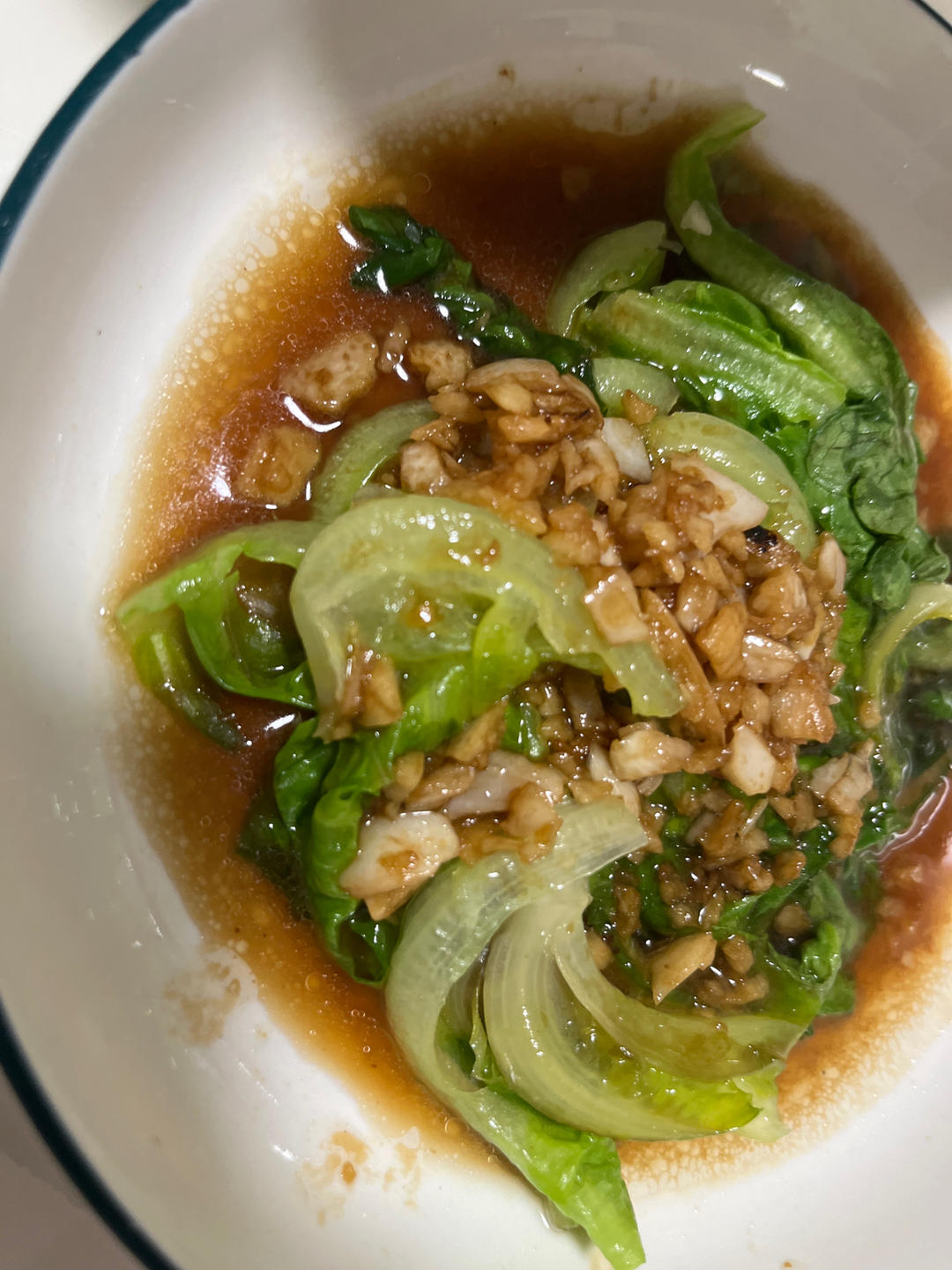 蚝油生菜