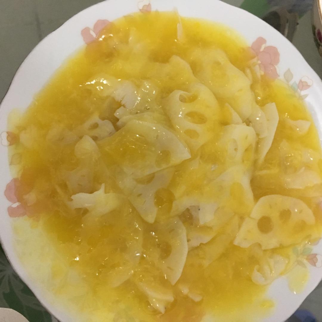 橙汁藕片