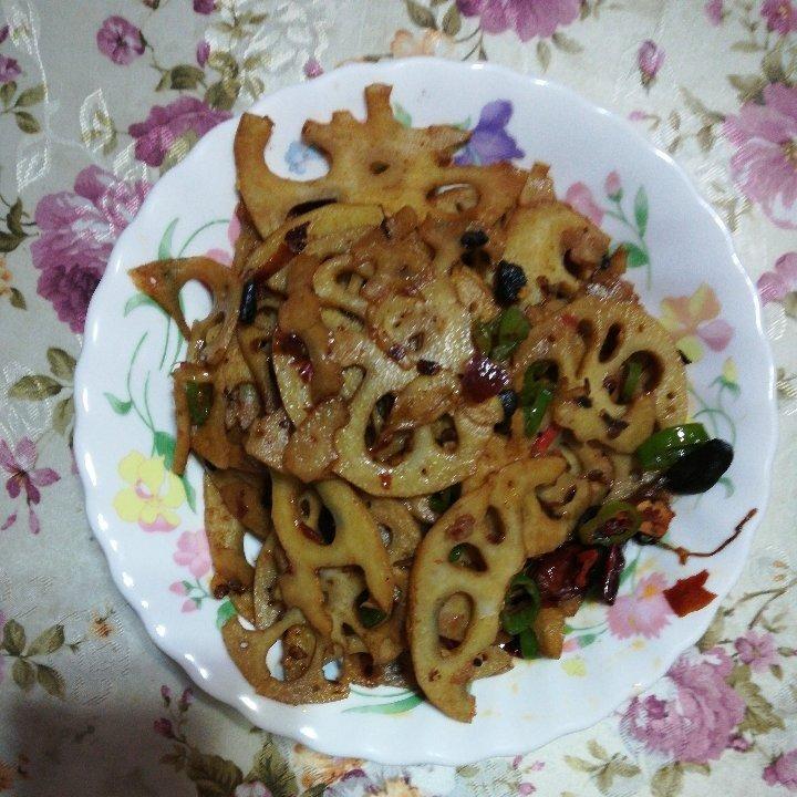 干锅藕片