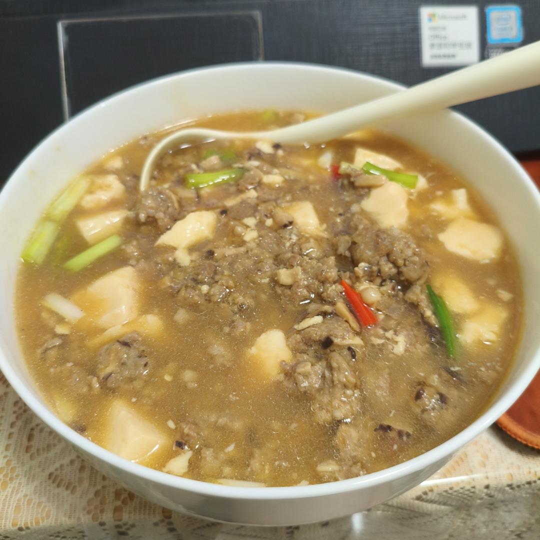 肉末嫩豆腐｜嫩滑口感爽口！这道快手菜超级下饭！！（减脂少油版）