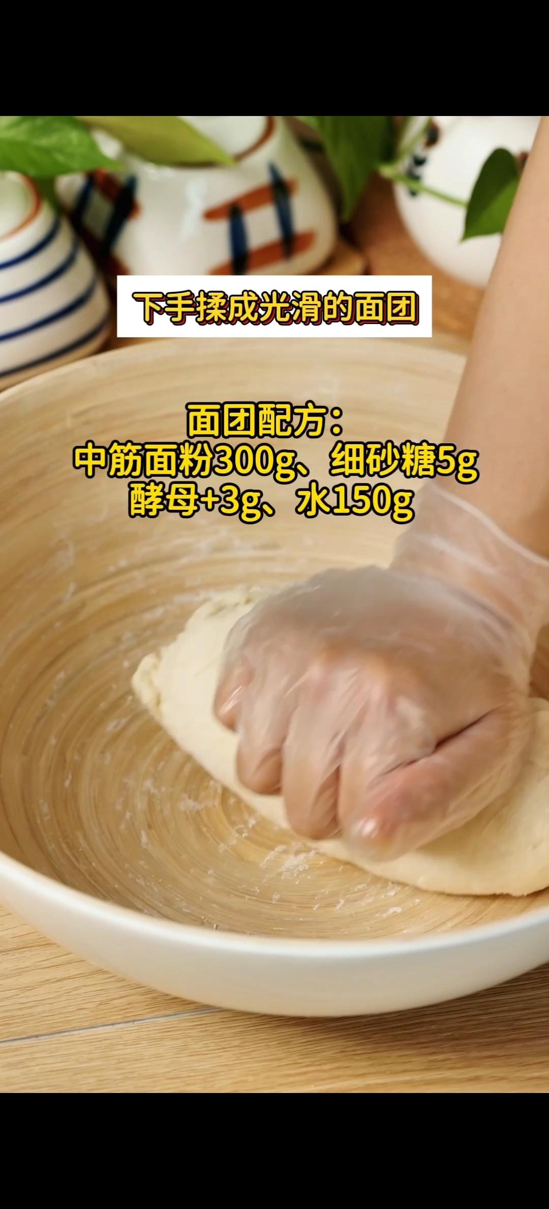 纯奶手撕吐司的做法 步骤1