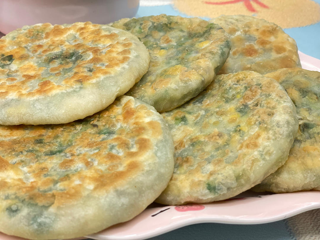 家常素三鲜馅饼 薄皮大馅 凉了也不硬 附细节视频详解
