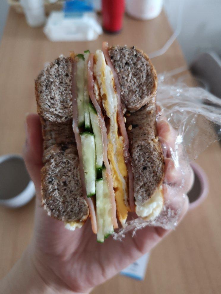 贝果夹一切-手残党包三明治教程🍔