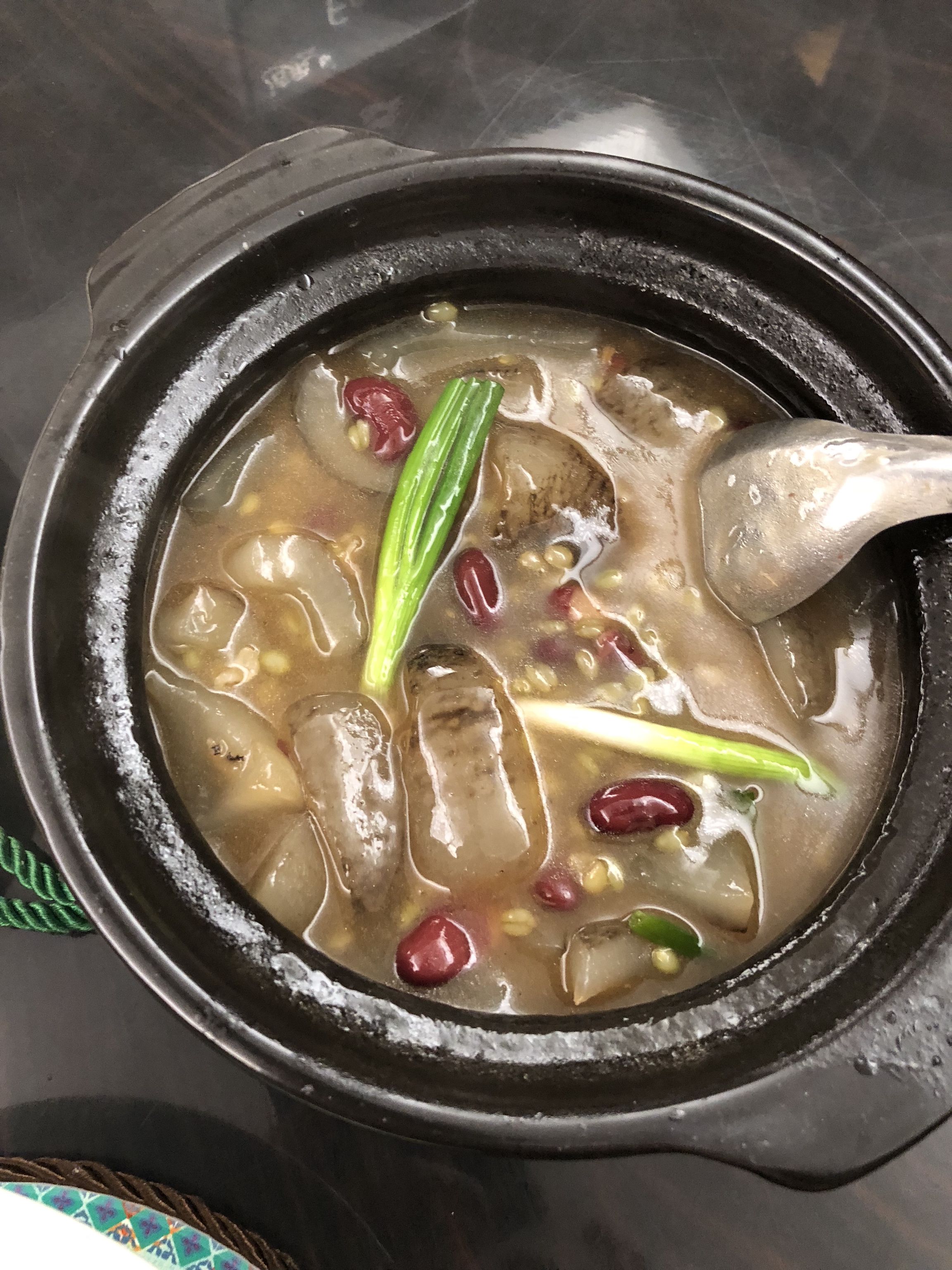 海参红腰豆煲的做法 步骤1
