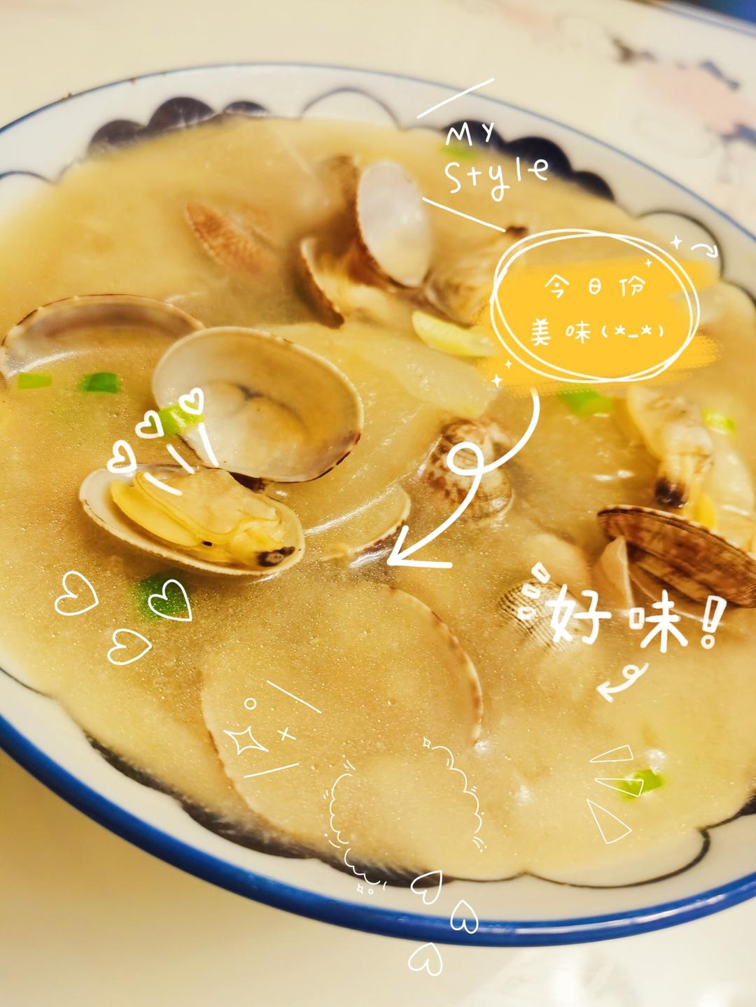 冬瓜蛤蜊汤