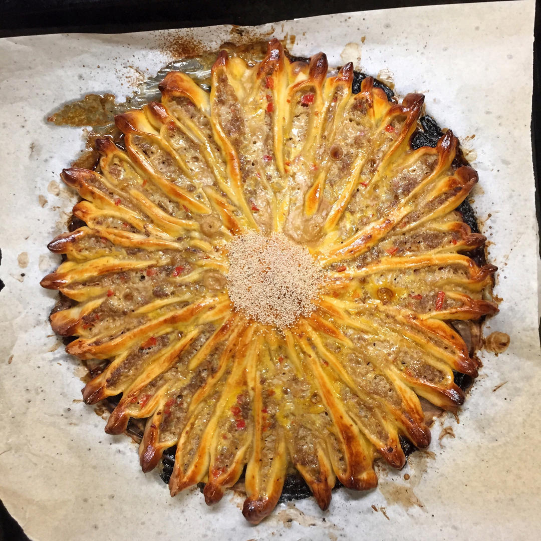 在家也能做的迪拜太阳饼