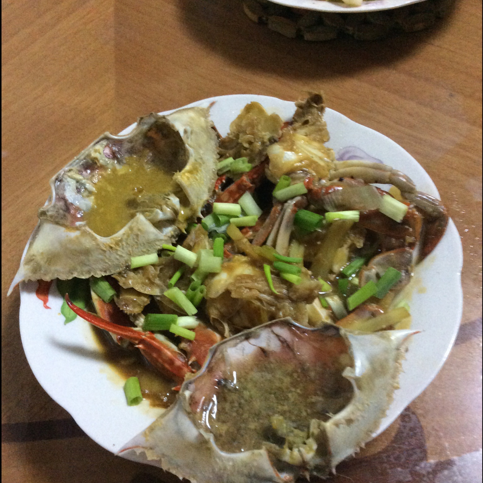 炒螃蟹