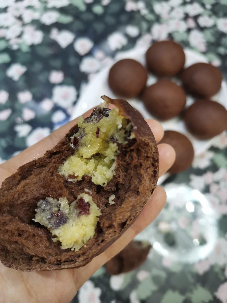 可可椰蓉蔓越莓面包