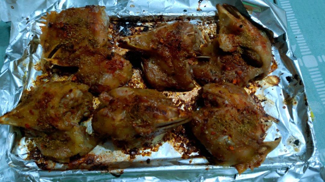 烤鸡头【烤箱】