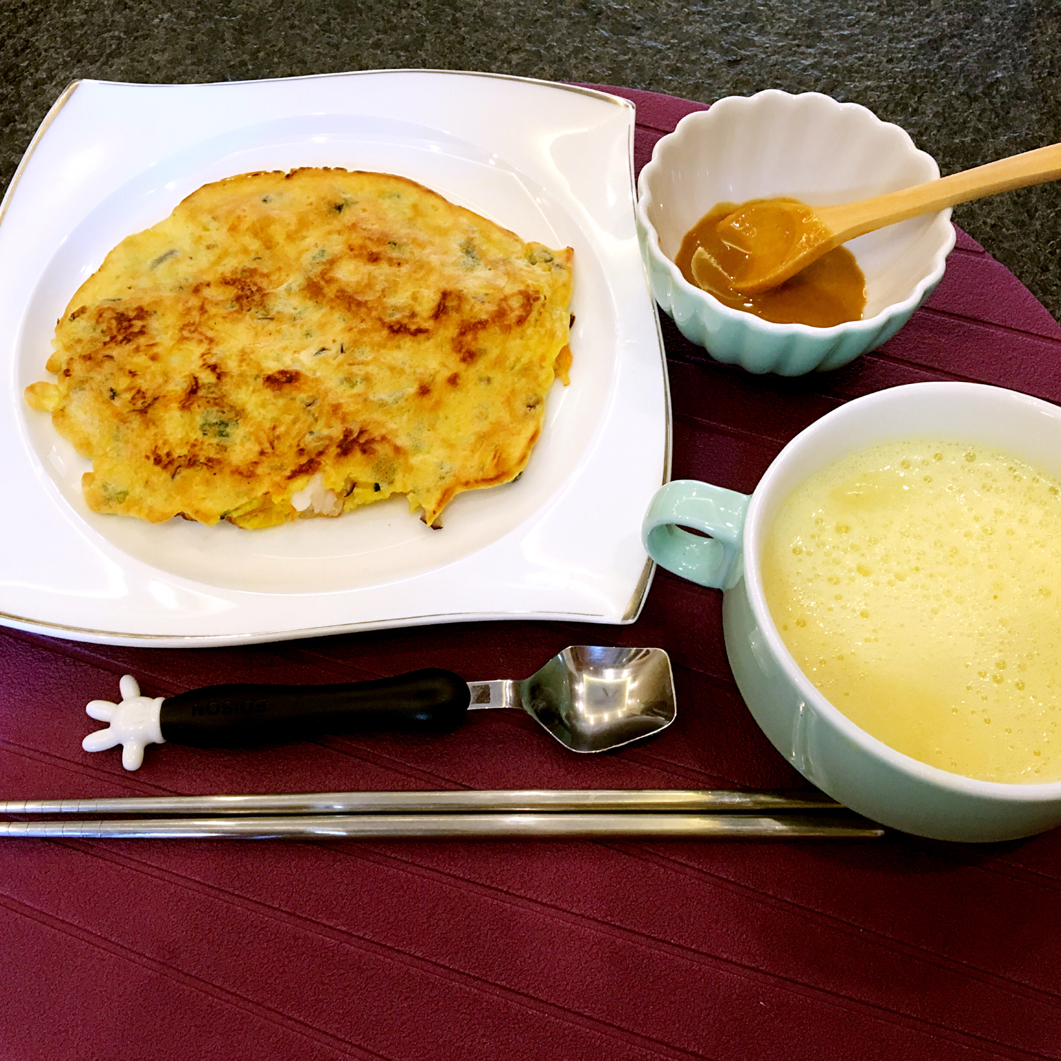 宝宝版海鲜饼