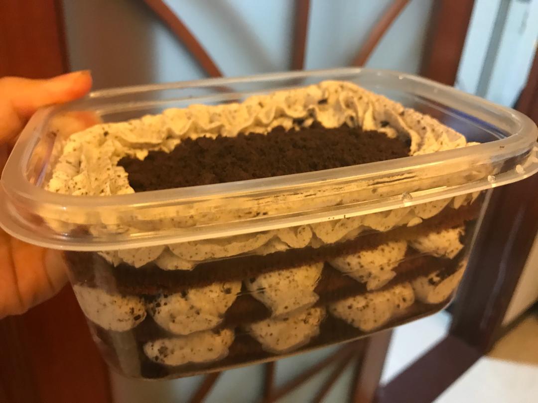 好吃到流泪的奥利奥咸奶油盒子蛋糕