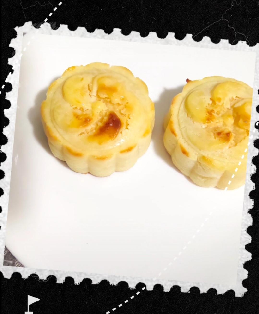中秋的奶黄月饼，提前操练起来