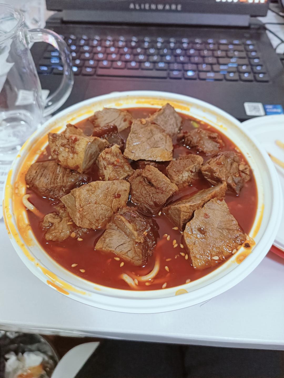 家常红烧牛肉面