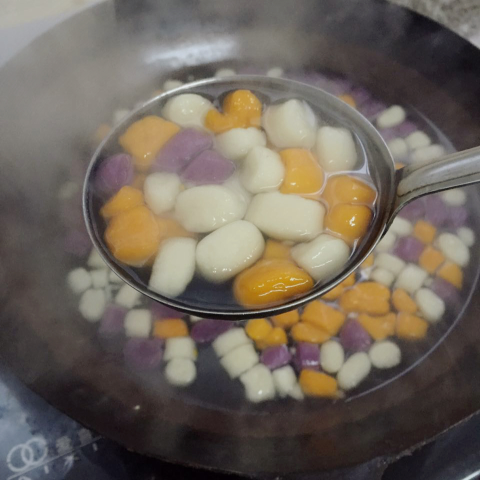 芋圆红豆汤