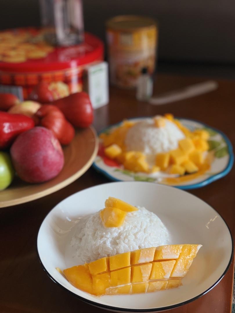 翻滚吧大厨—泰式芒果糯米饭厨<Coconut Sticky Rice with Mango>