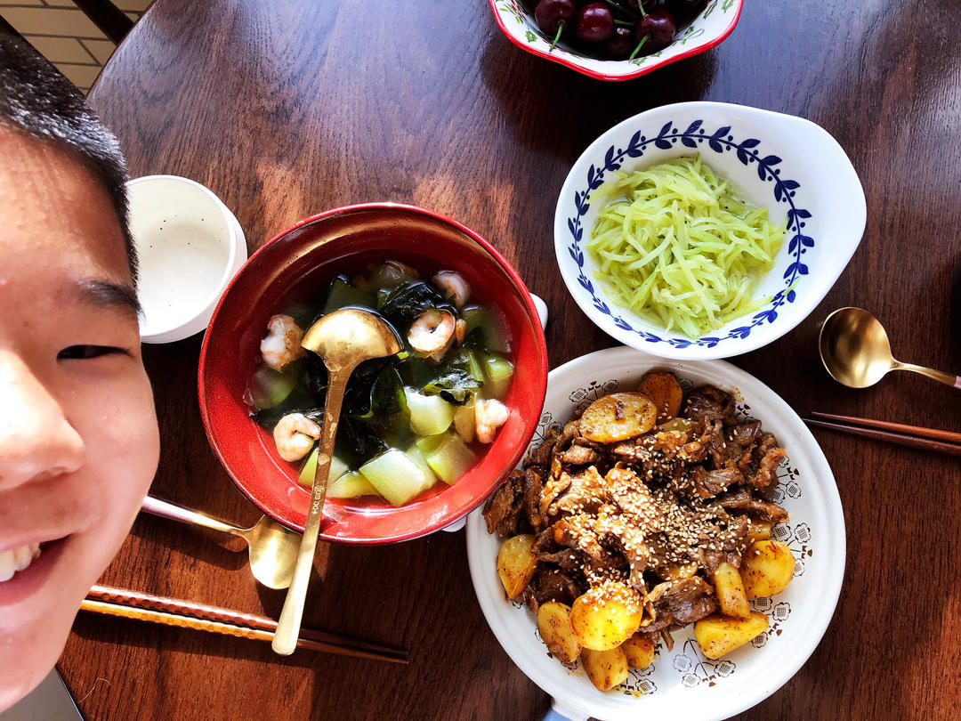 孜然牛肉土豆丁